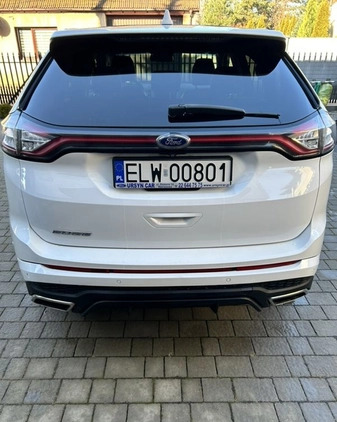 Ford EDGE cena 98000 przebieg: 145000, rok produkcji 2017 z Rzgów małe 46